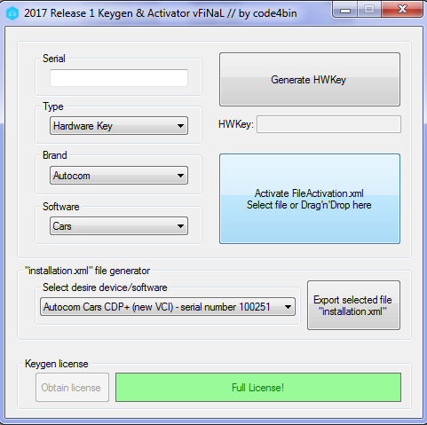 Autocom 2013 3 keygen and software 2017 download